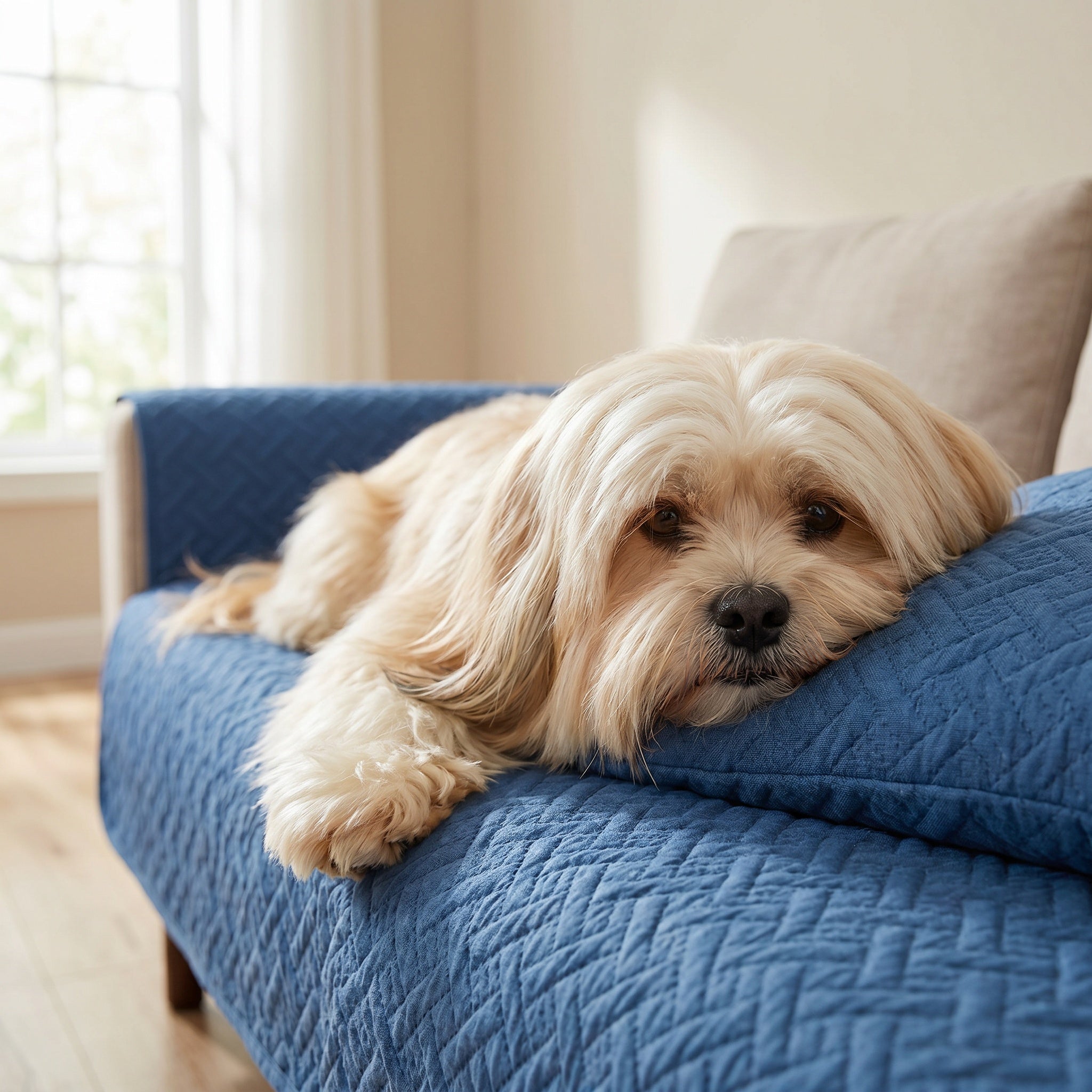Housse canapé chaude pour chien