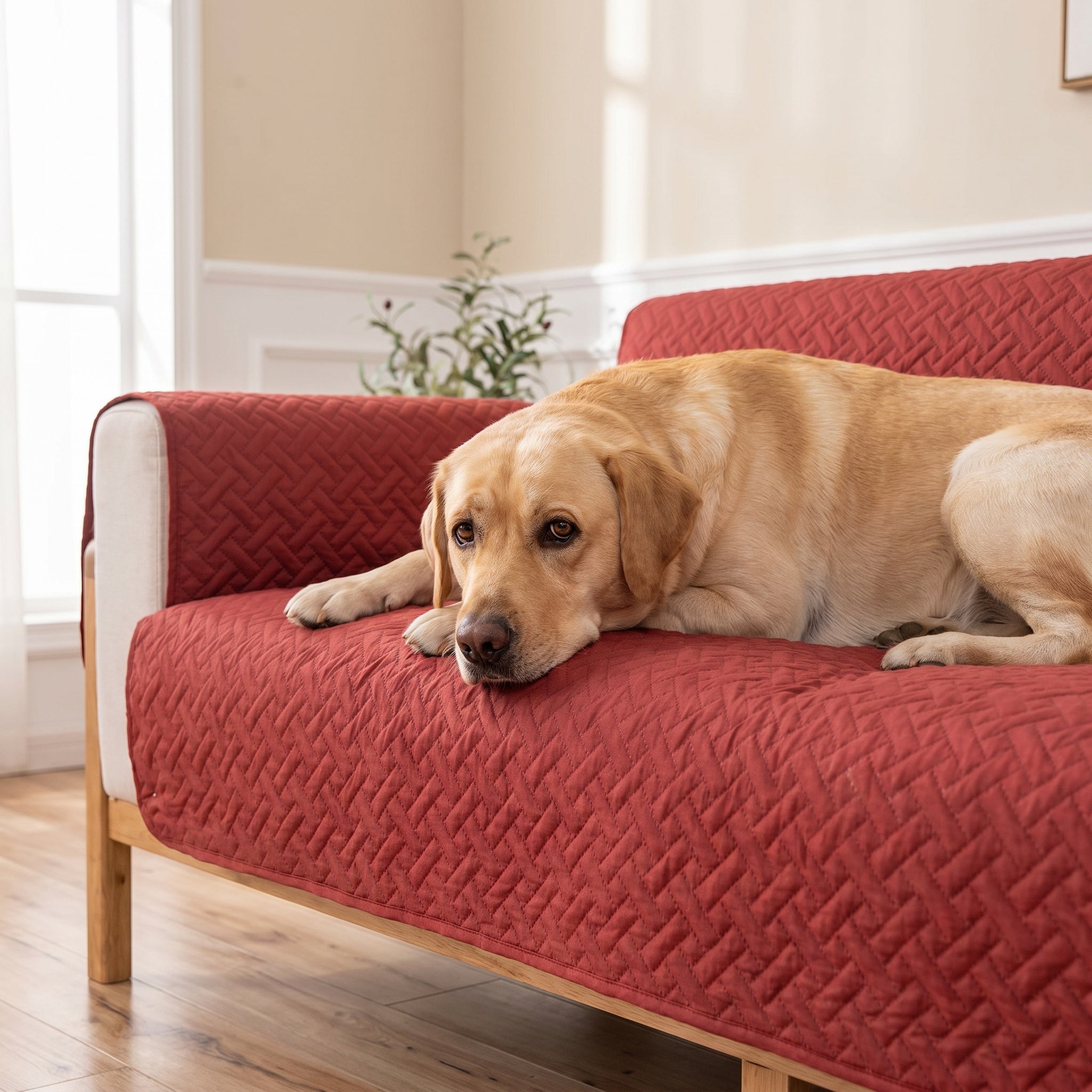 Housse canapé chaude pour chien