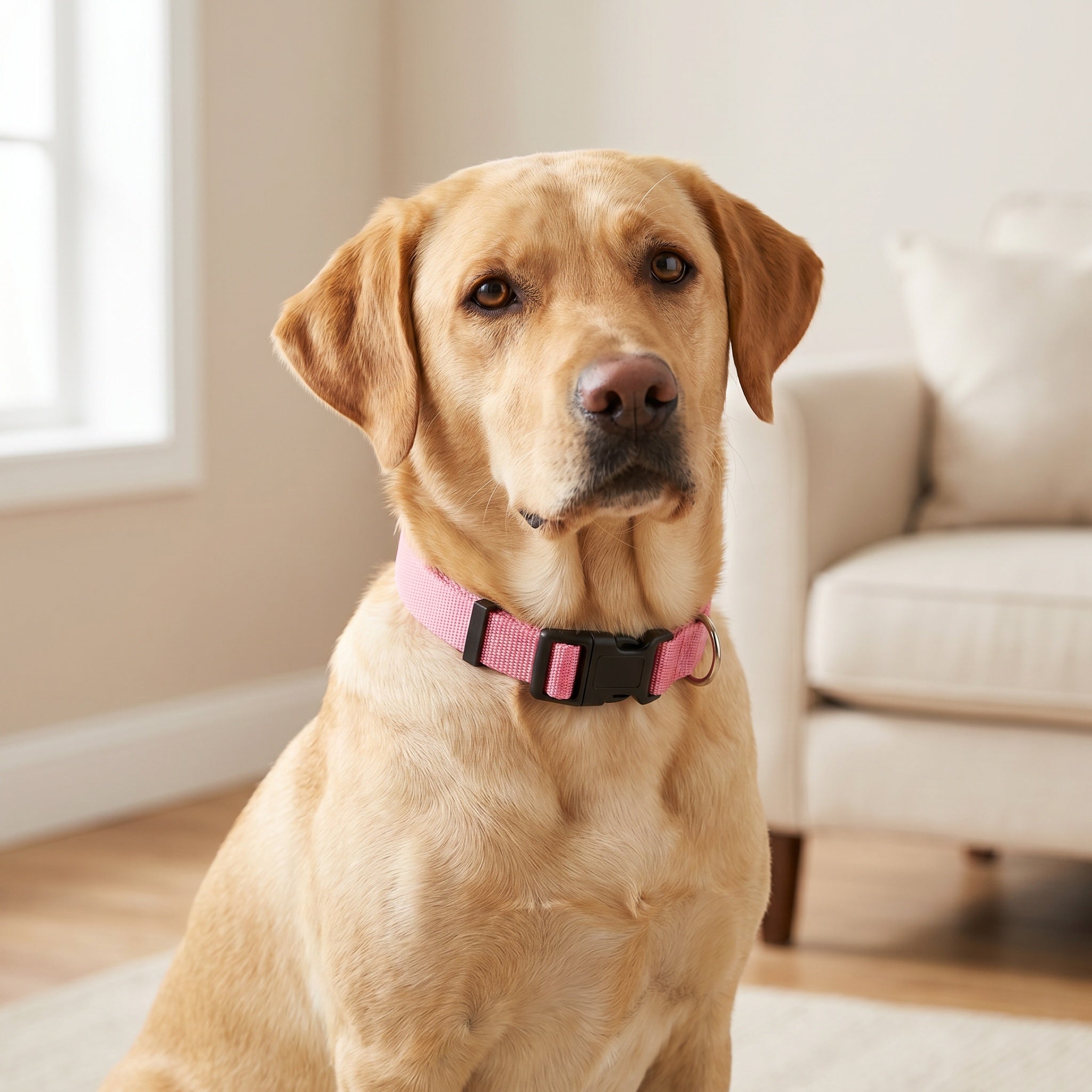 Collier réglable en nylon pour chien
