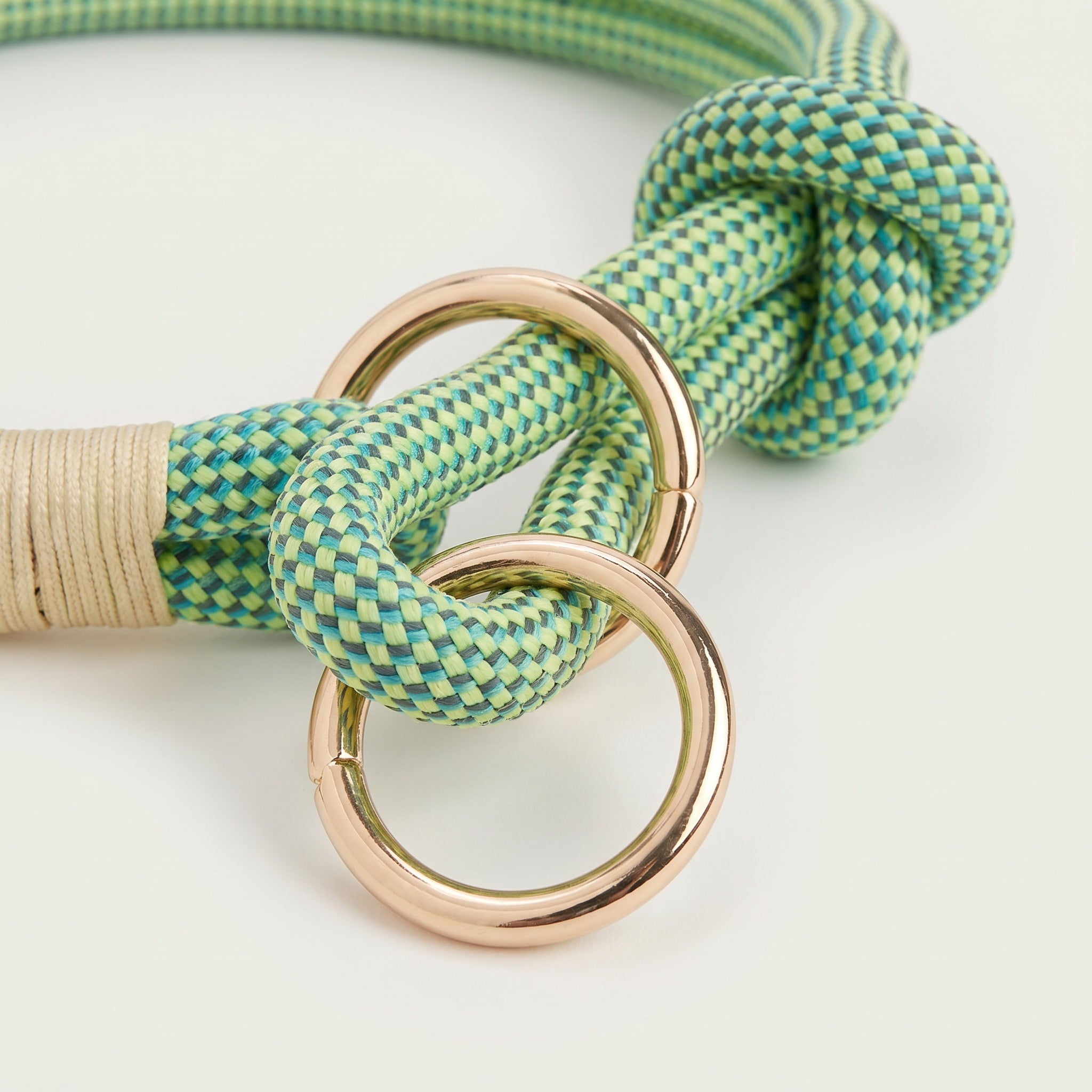 Collier pour chien en corde tressée