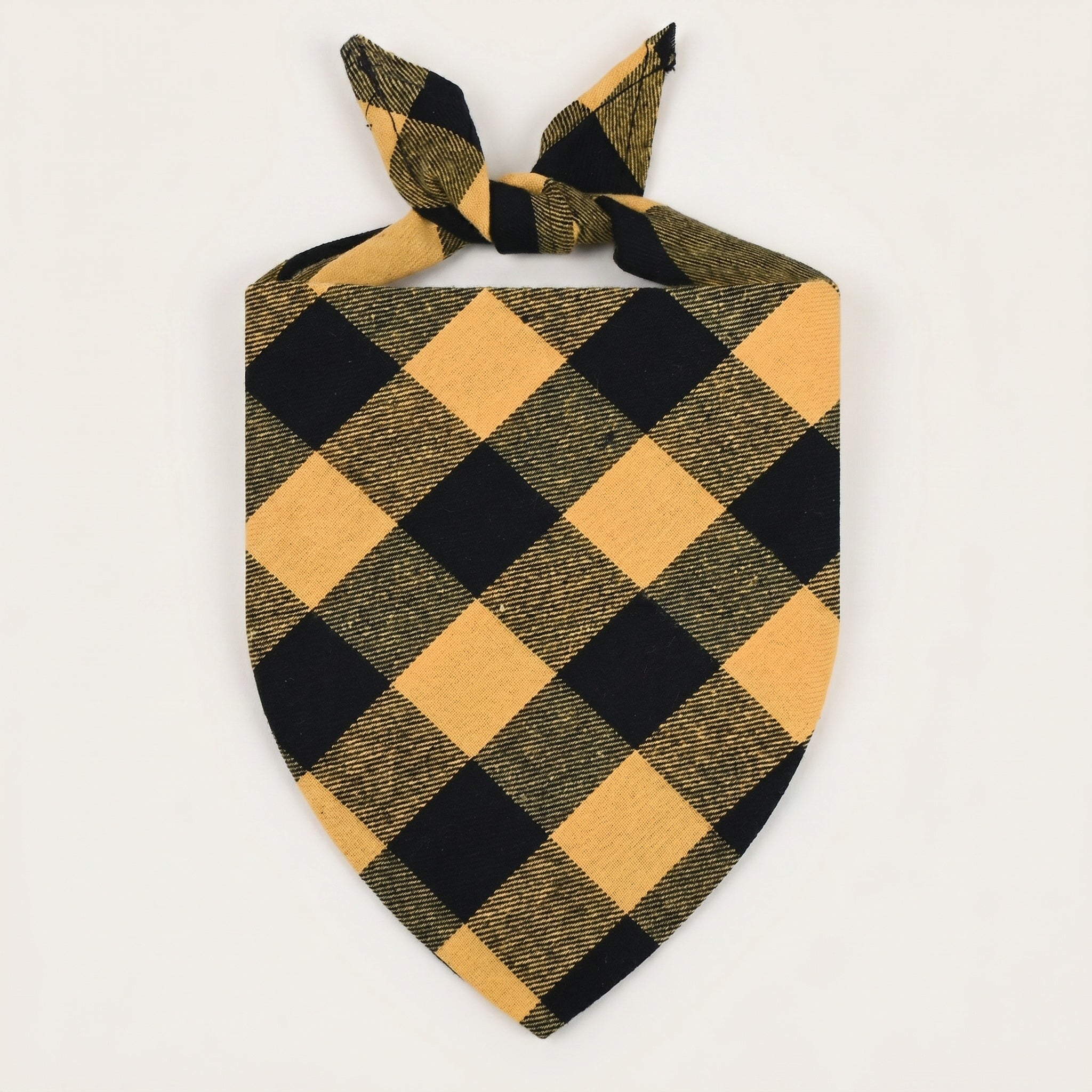 Bandana à carreaux pour chien
