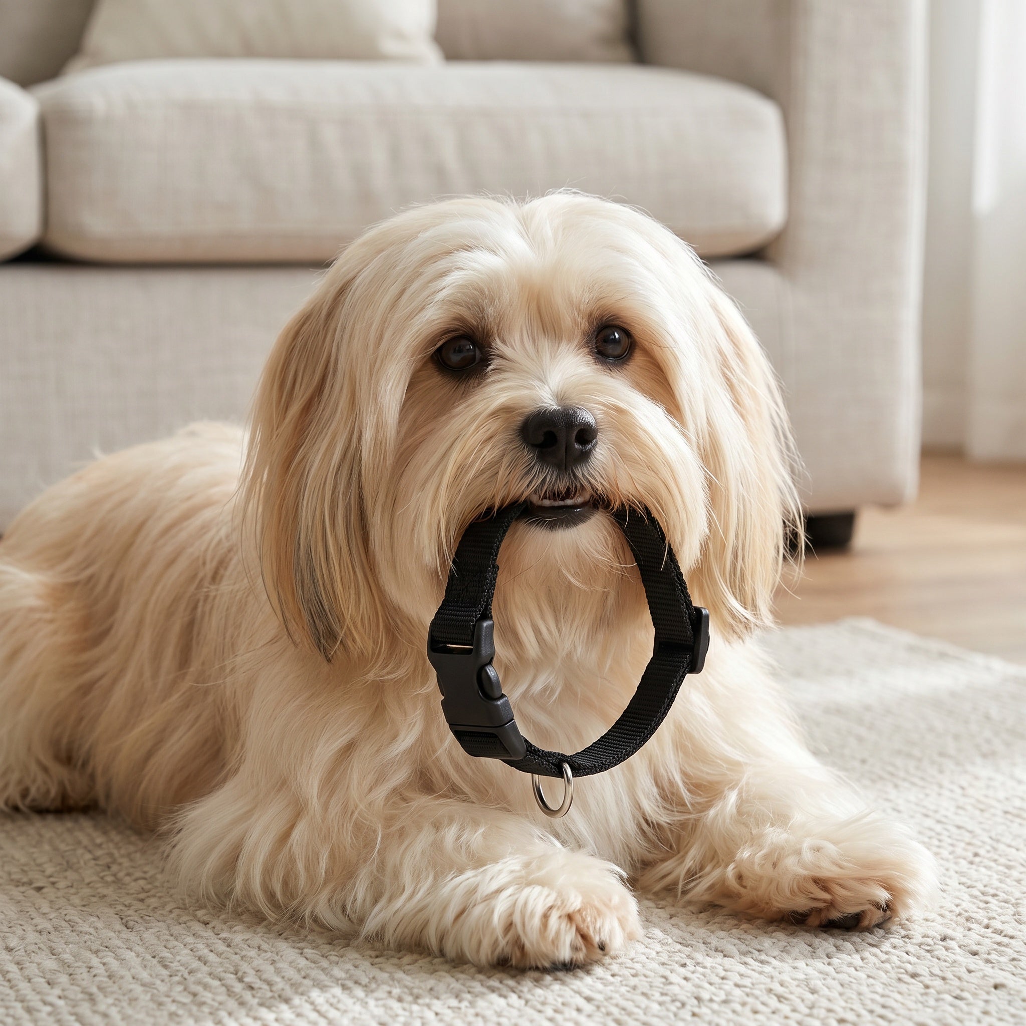 Collier réglable en nylon pour chien