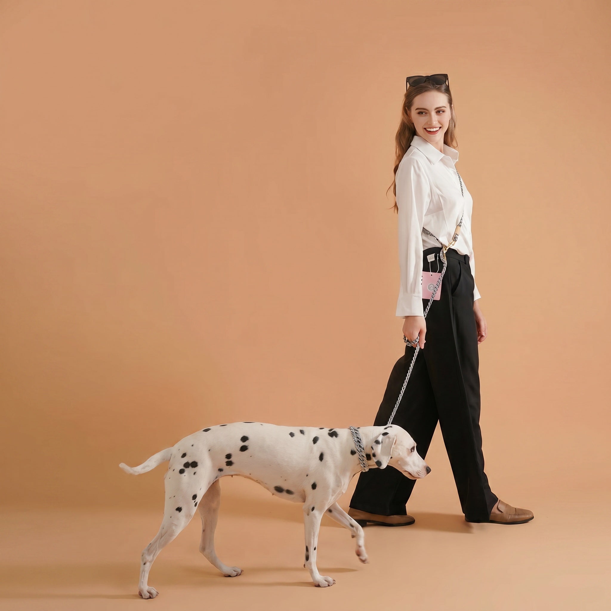 Collier pour chien en corde tressée
