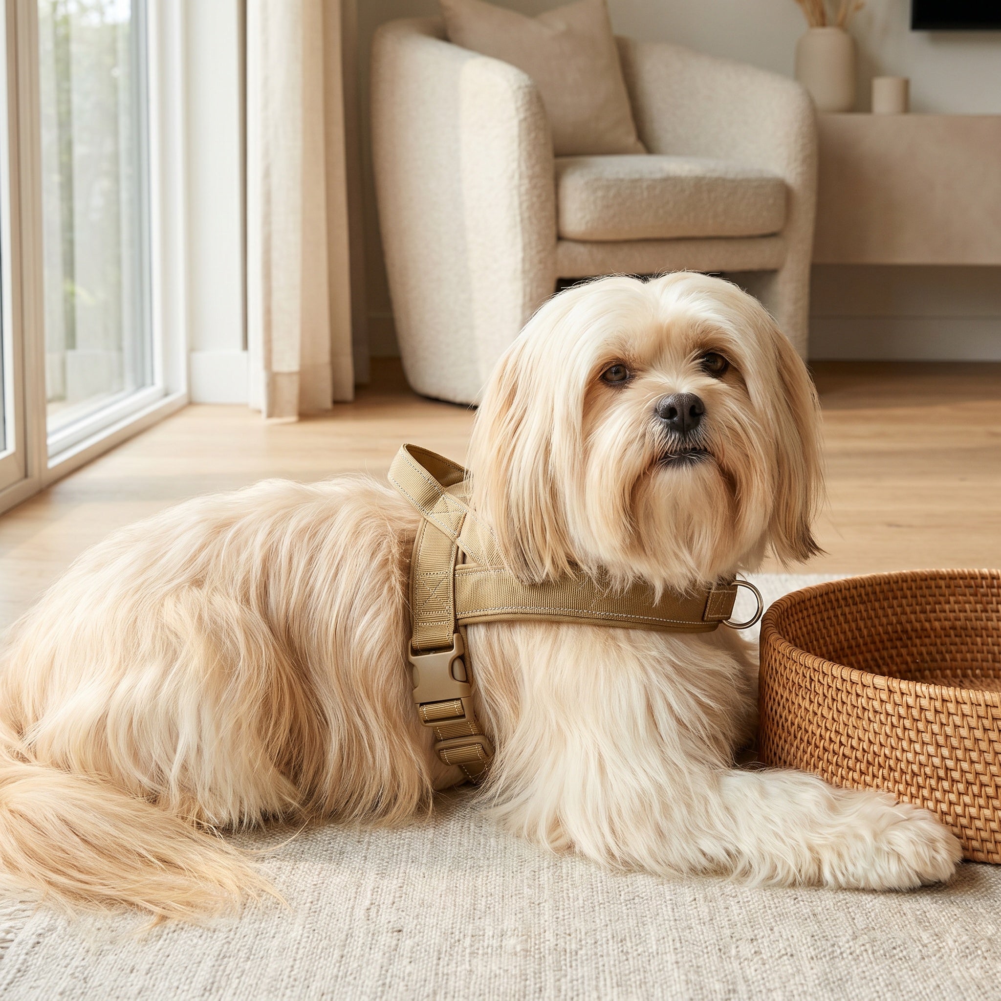 Harnais tactique militaire personnalisé pour chien