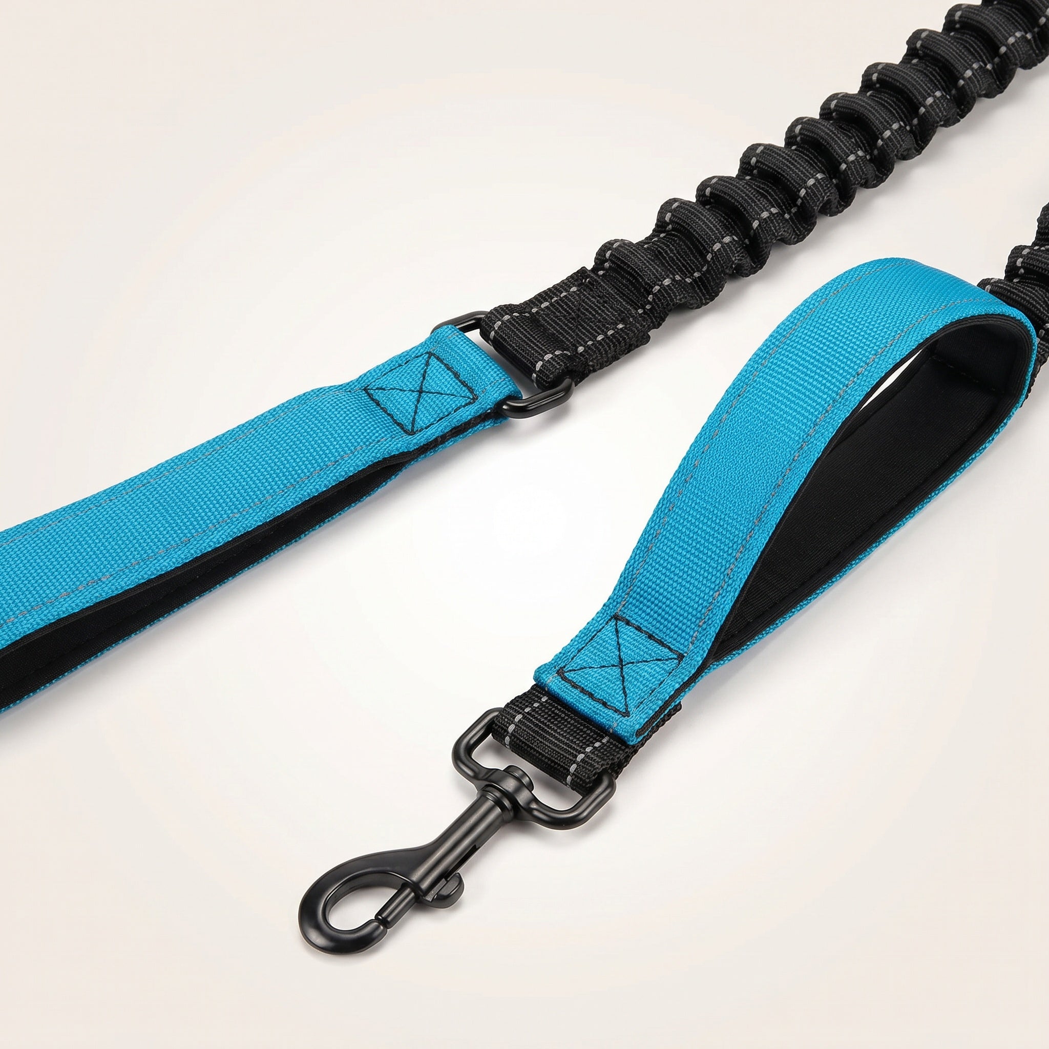 Laisse pour chien double élastique