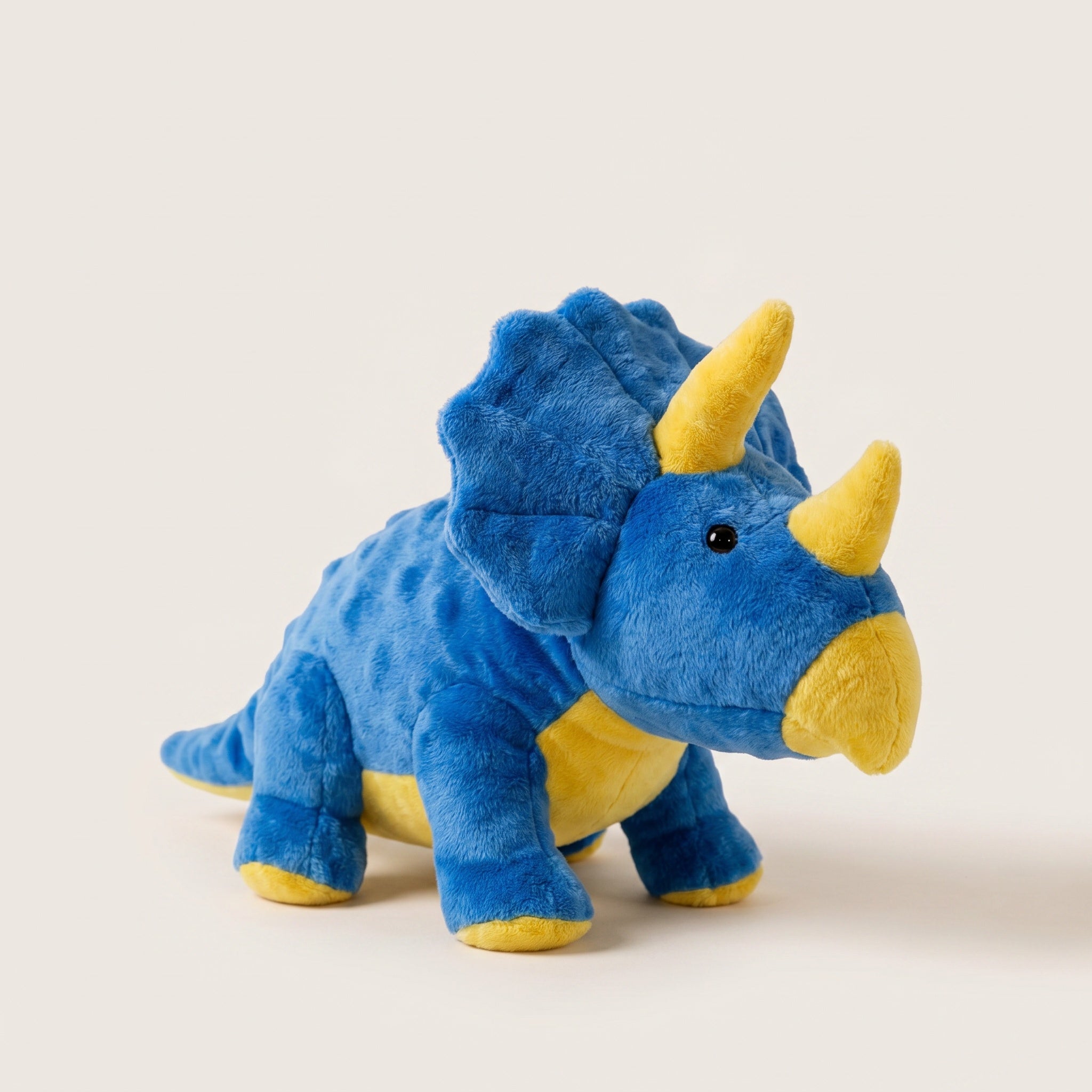 Peluche Dinosaure Tricératops pour Chien