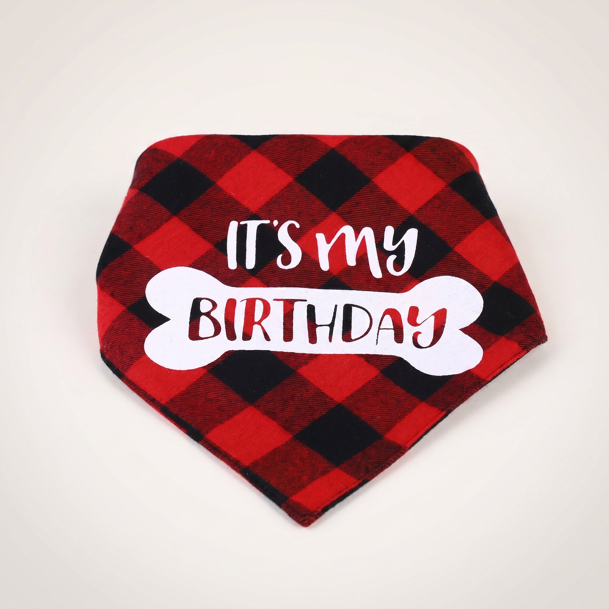 Bandana anniversaire pour chien