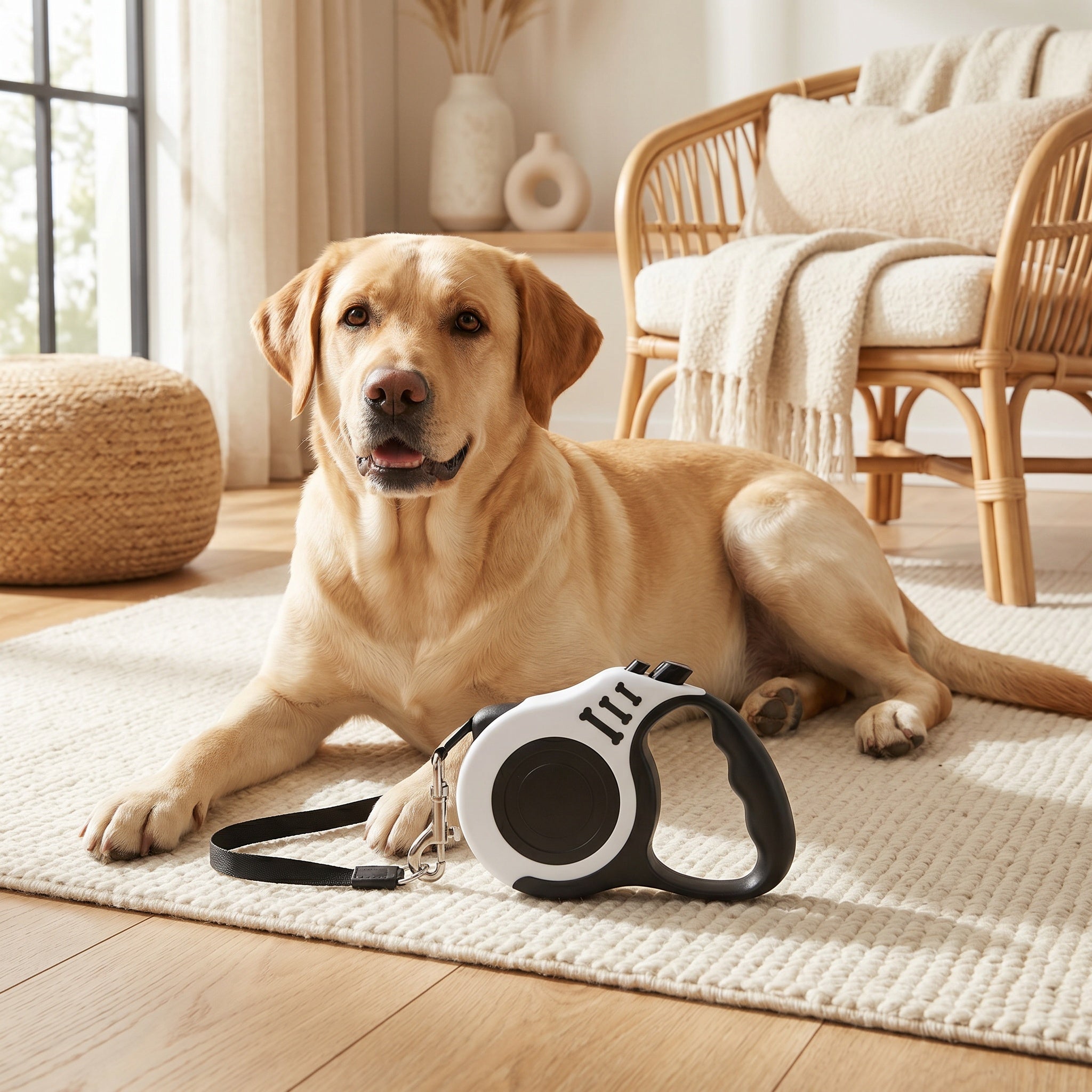 Laisse rétractable pour chien