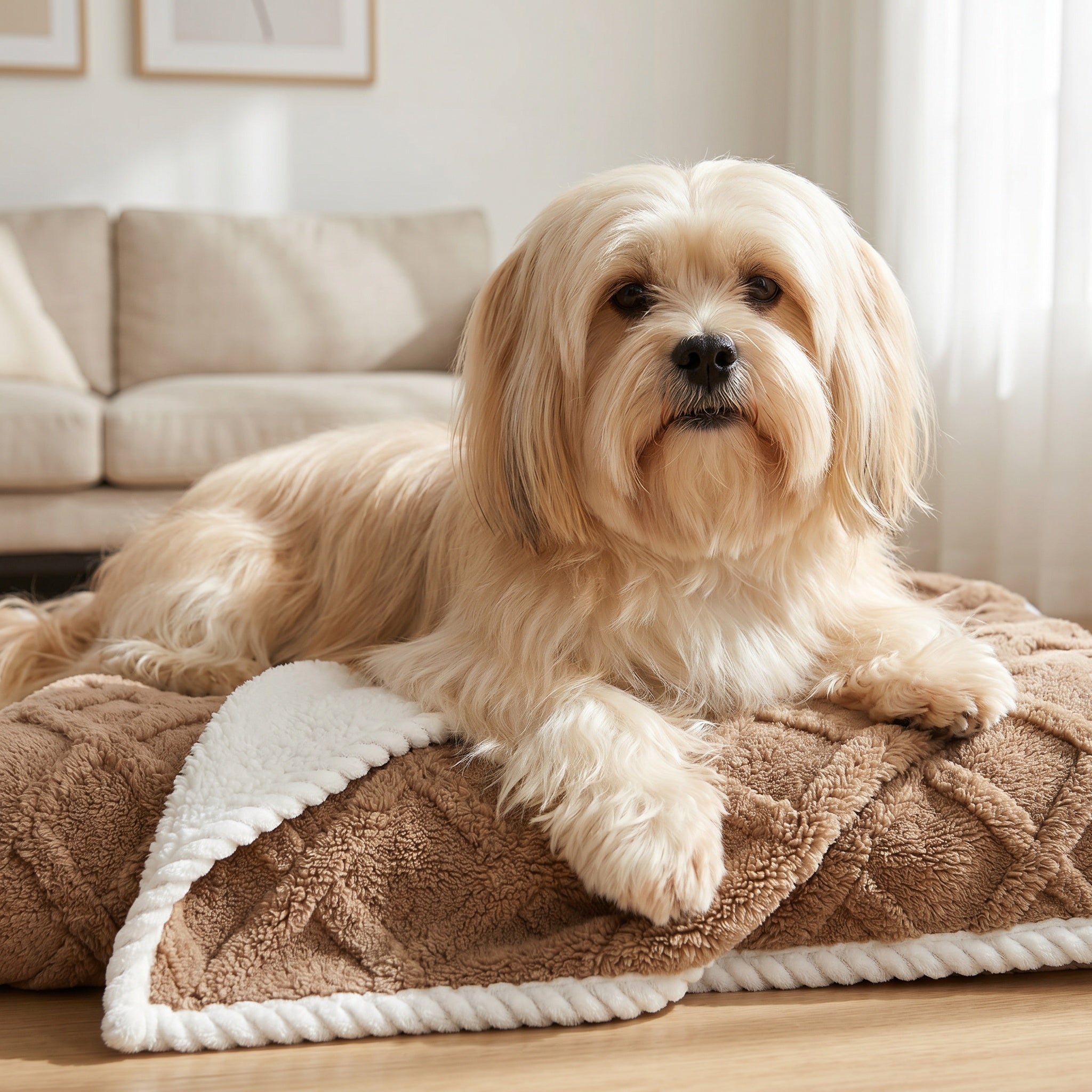 Couverture Douce et Élégante pour Chien