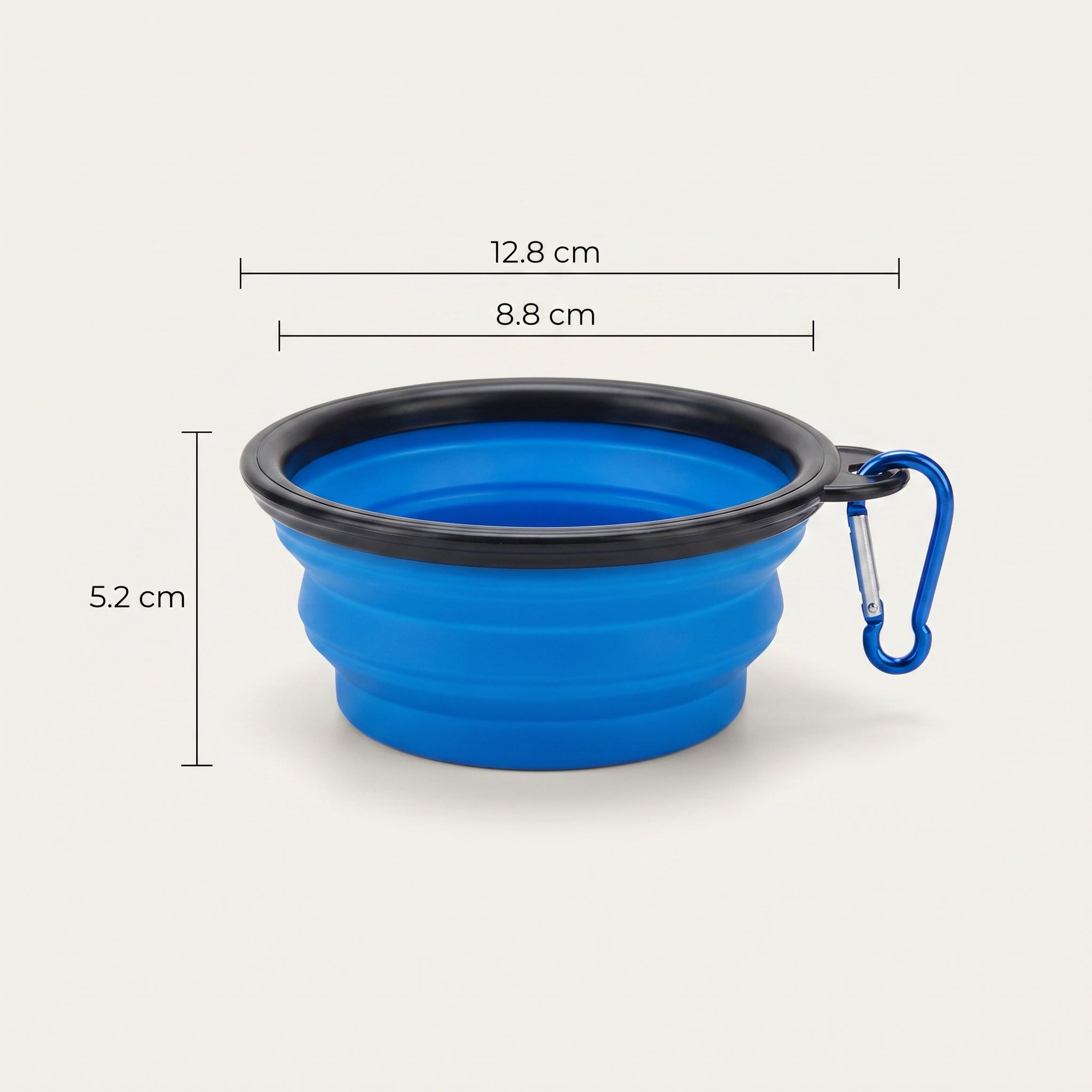 Gamelle pliable de voyage pour chien