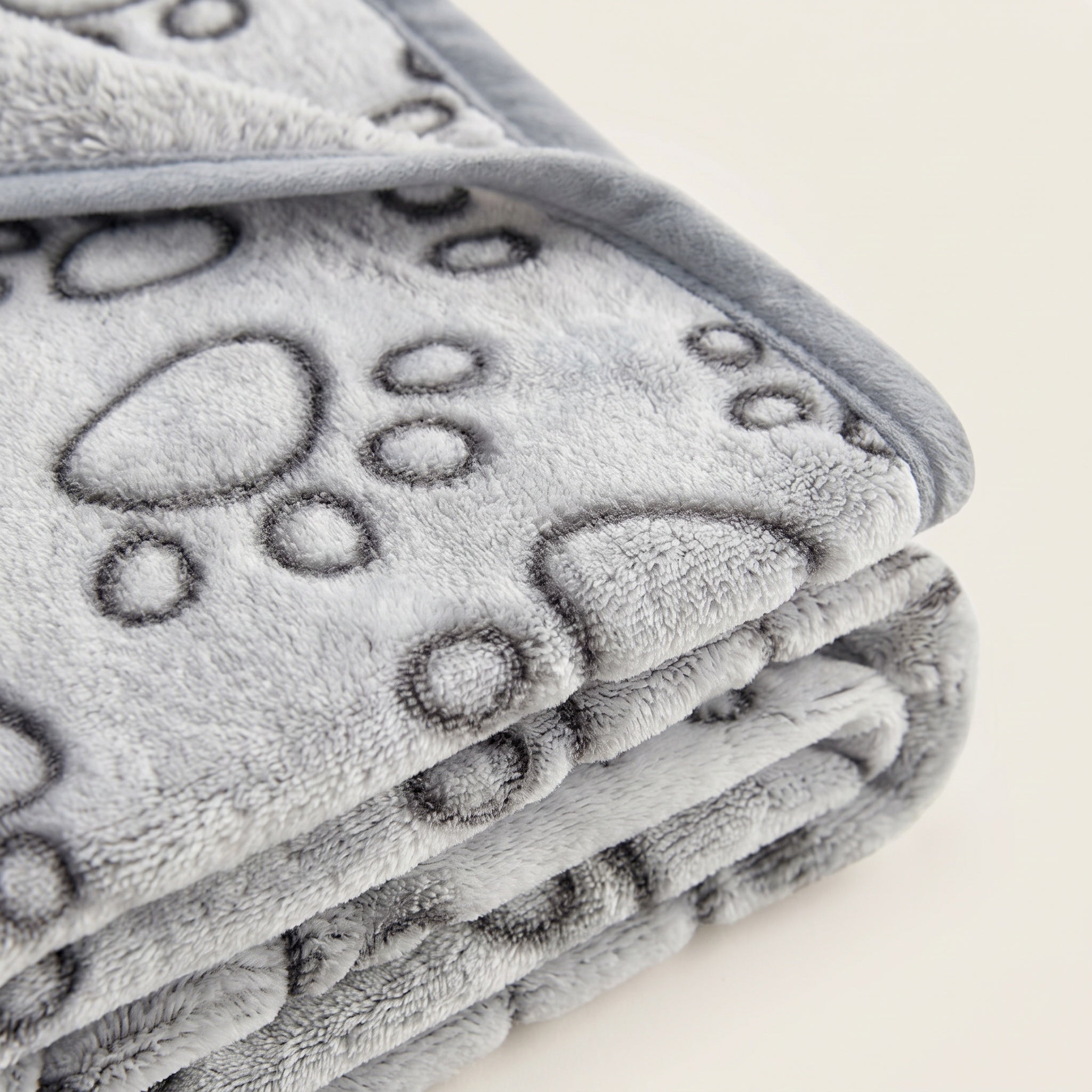 Couverture Douce pour Chien à Motifs Pattes