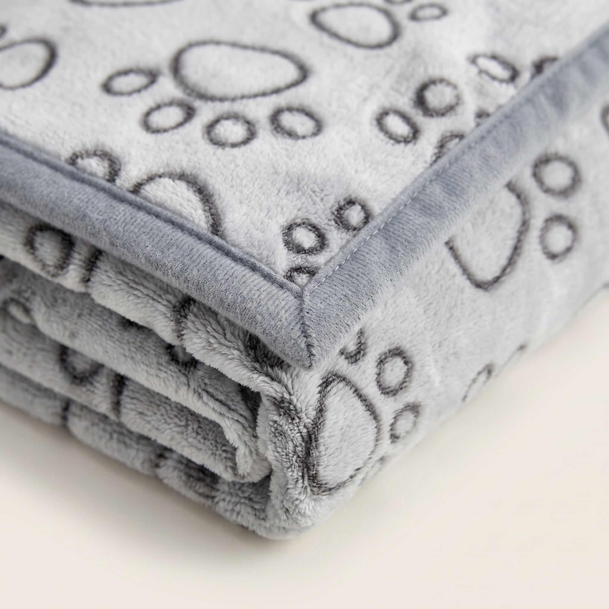 Couverture Douce pour Chien à Motifs Pattes
