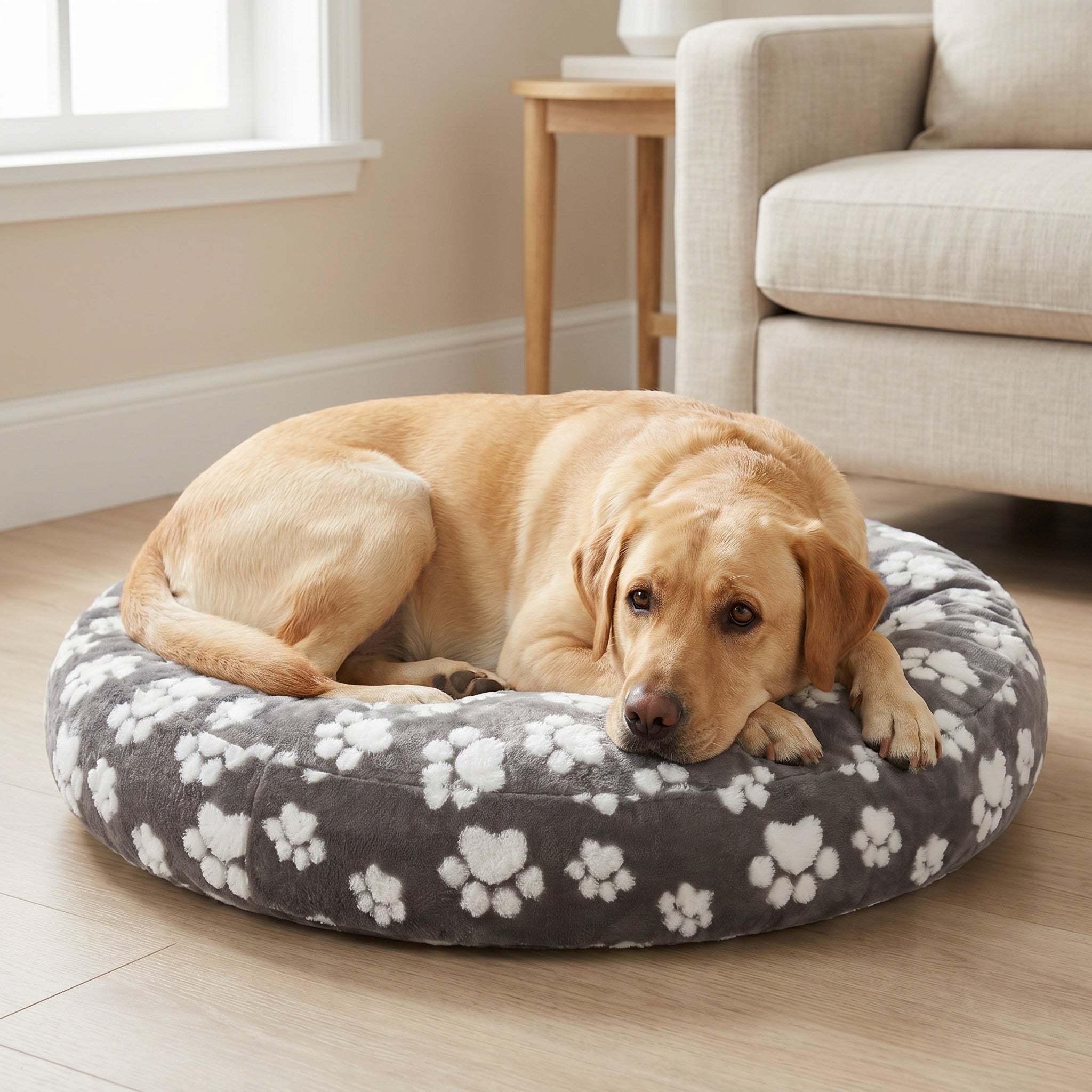 Coussin moelleux pour chien