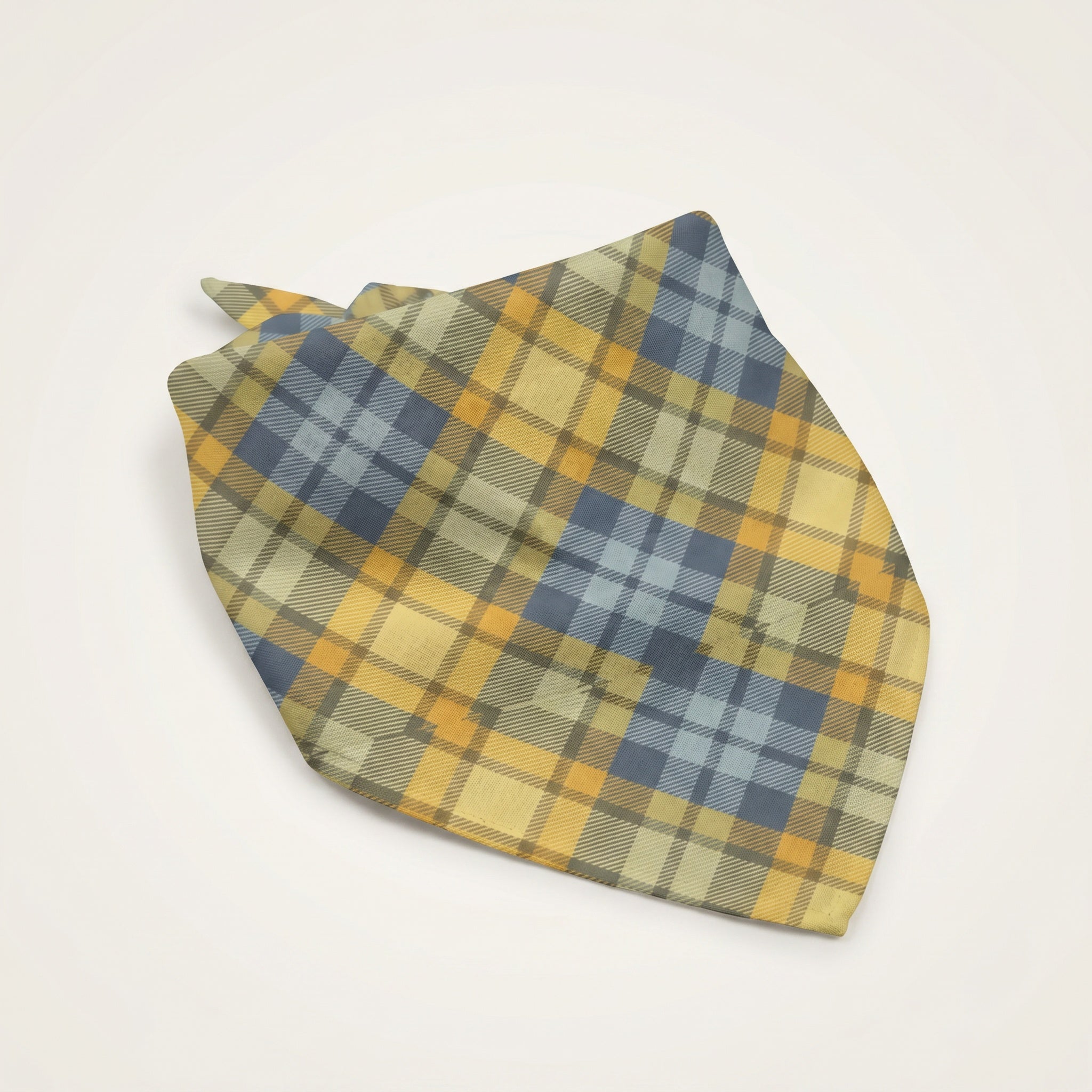 Bandana à carreaux pour chien