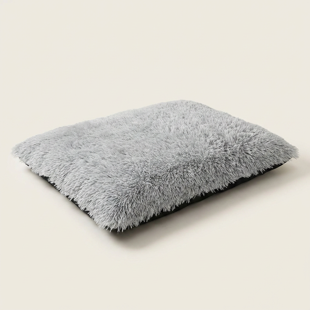 Panier de couchage pour chien en fausse fourrure
