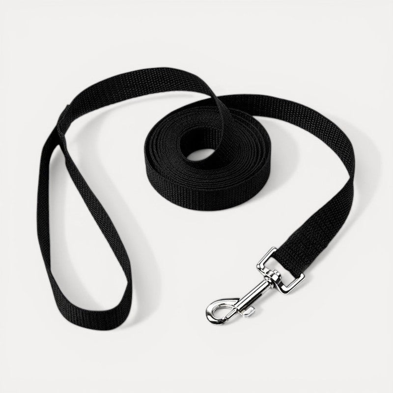 Laisse pour chien en nylon noir