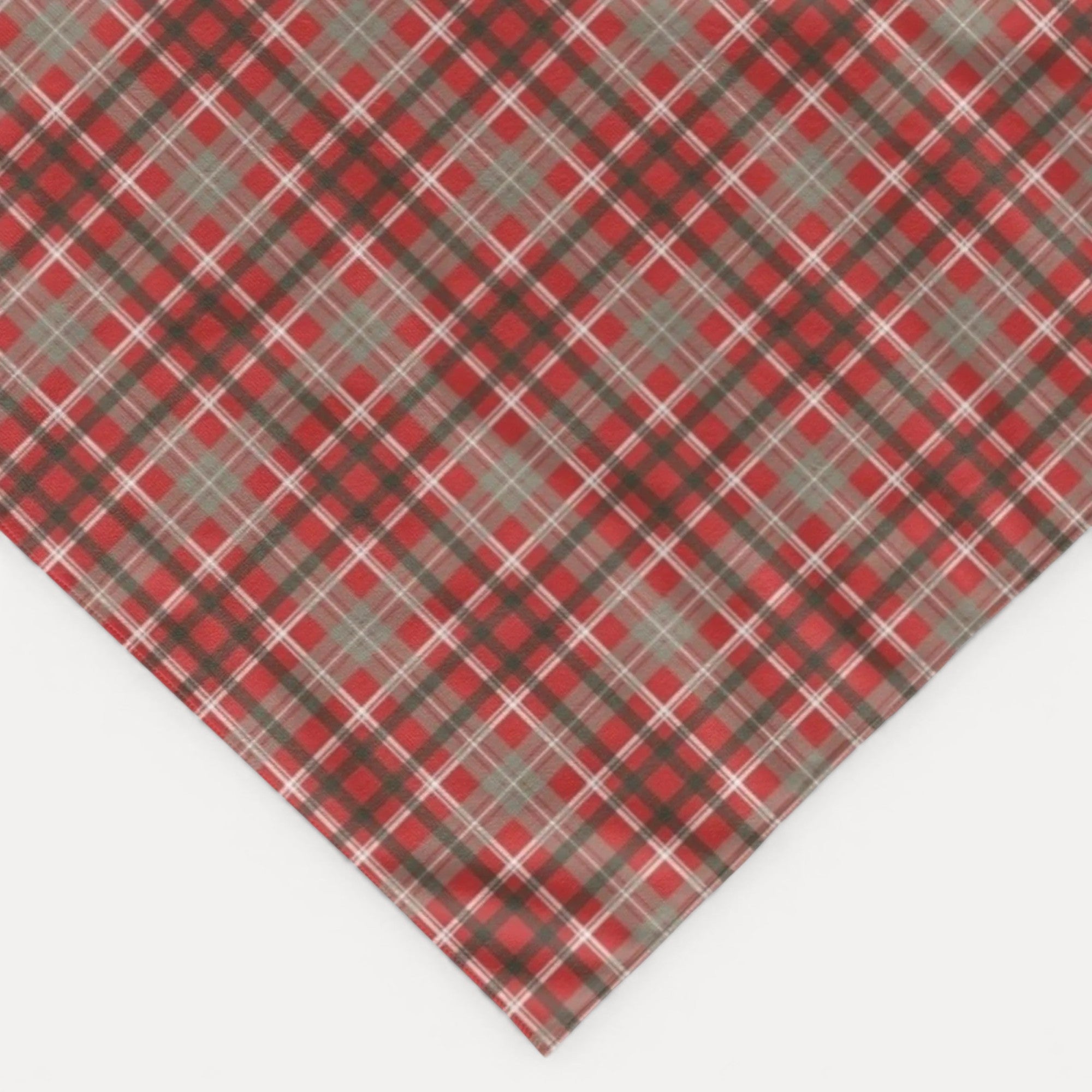 Bandana à carreaux pour chien