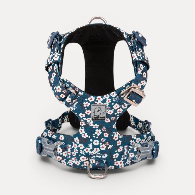 Harnais pour Chien à Motifs Floraux