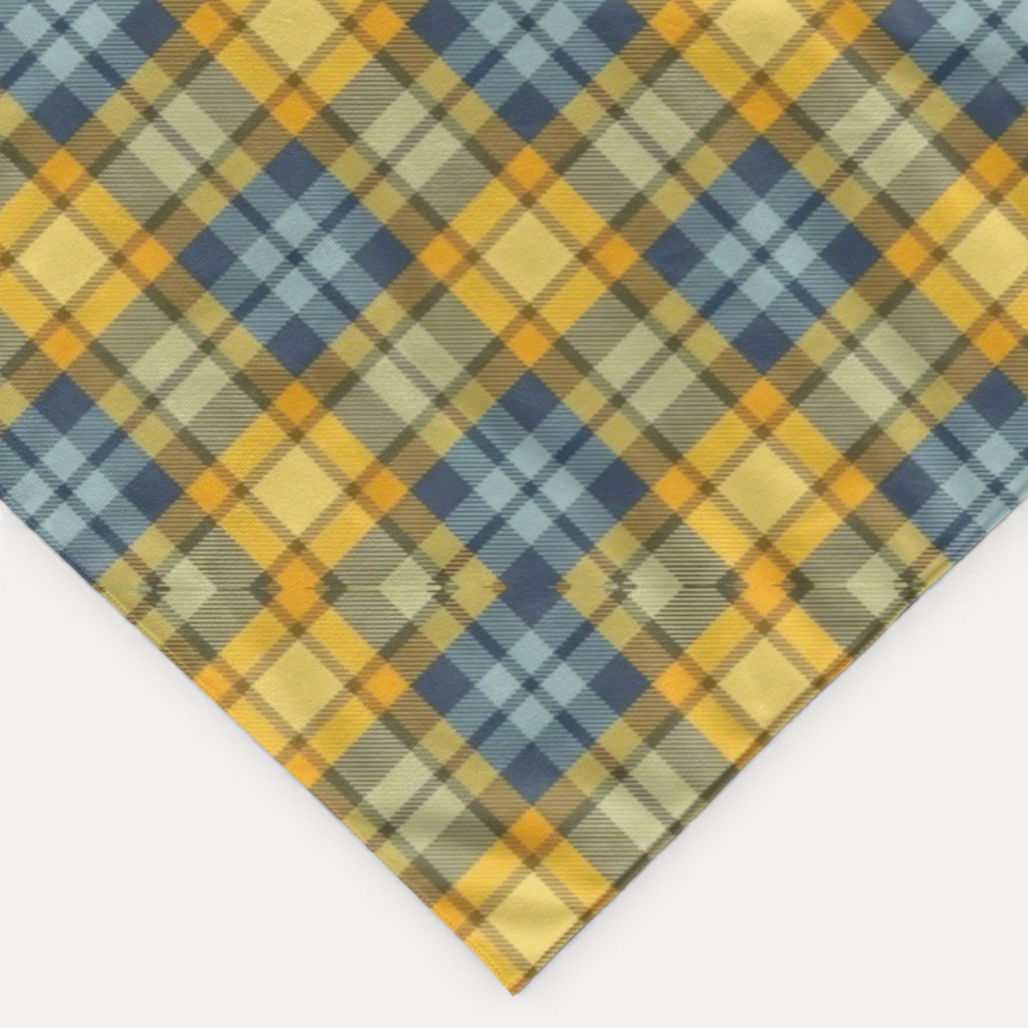 Bandana à carreaux pour chien
