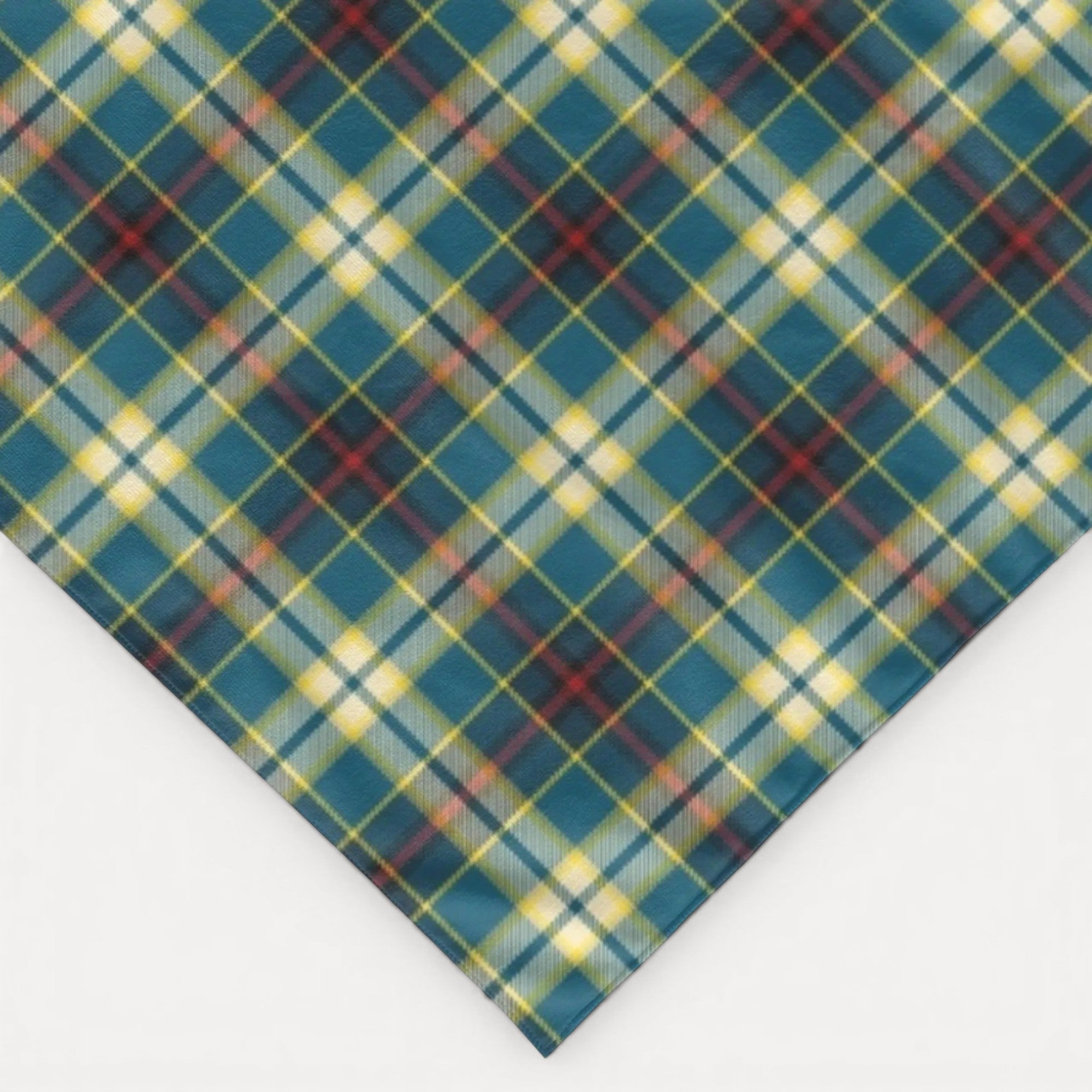 Bandana à carreaux pour chien