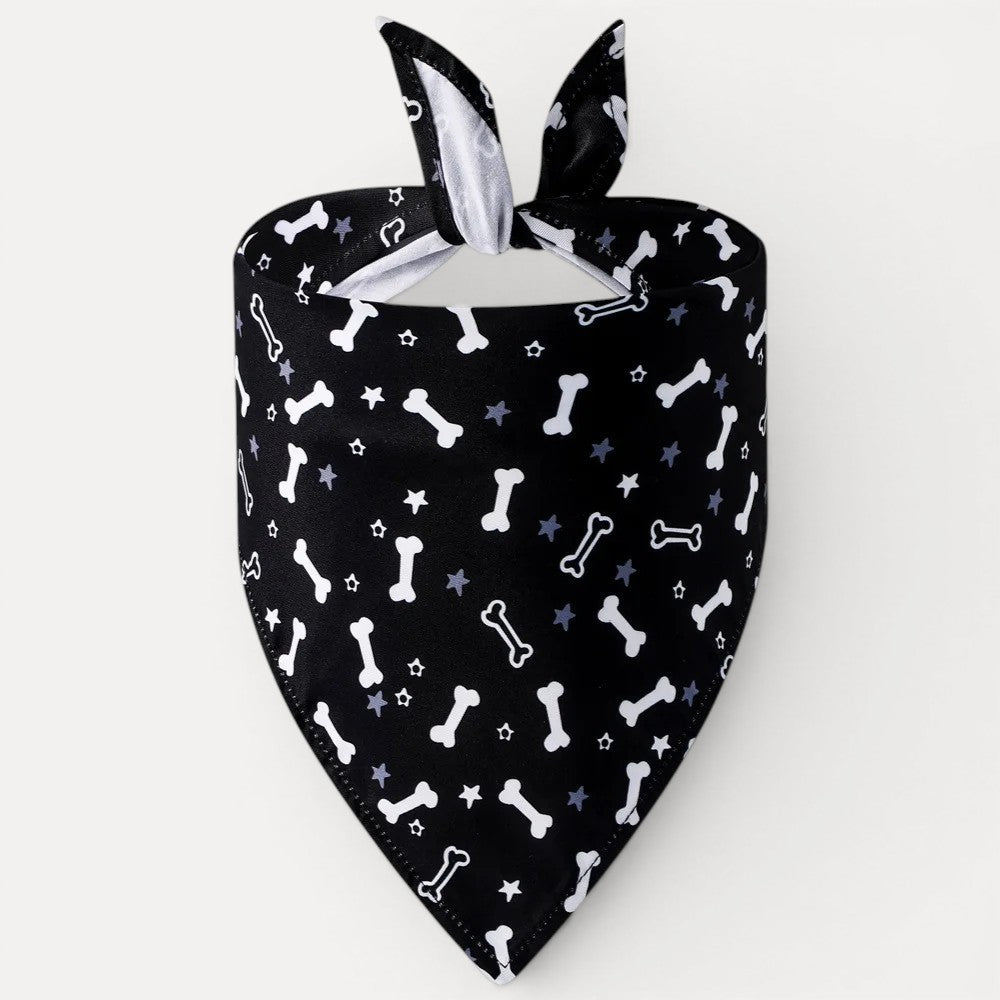 Bandana chien multicolore à motifs