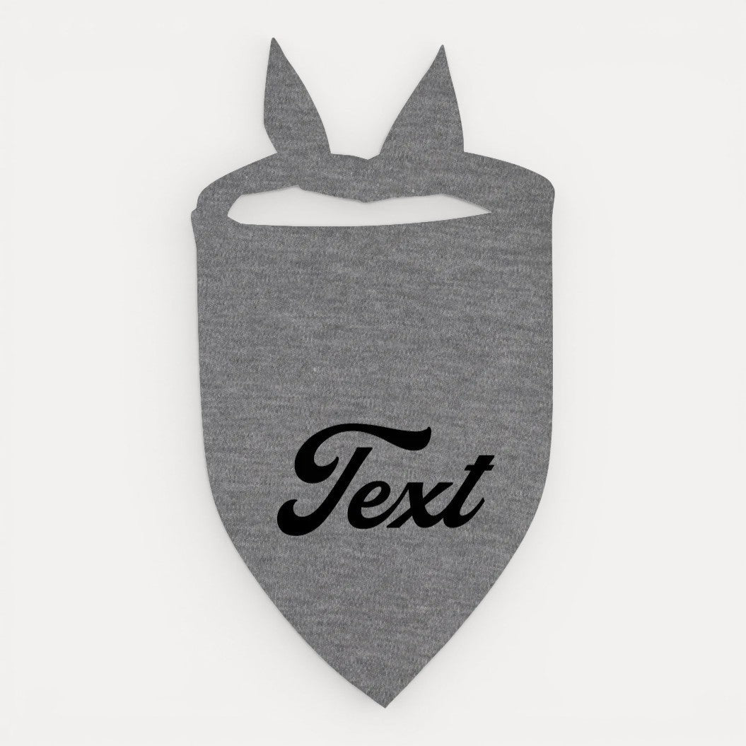 Bandana pour chien personnalisable