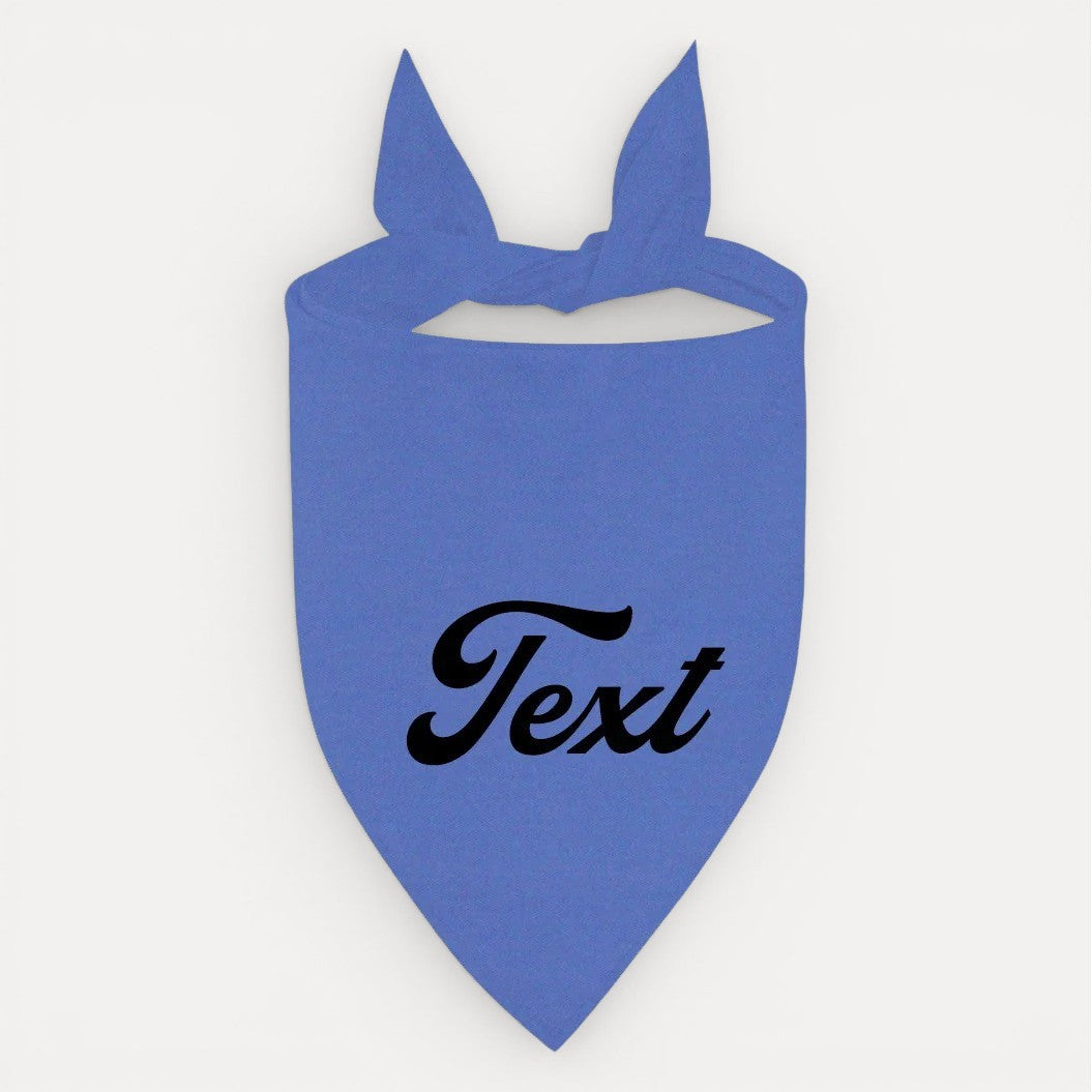 Bandana pour chien personnalisable