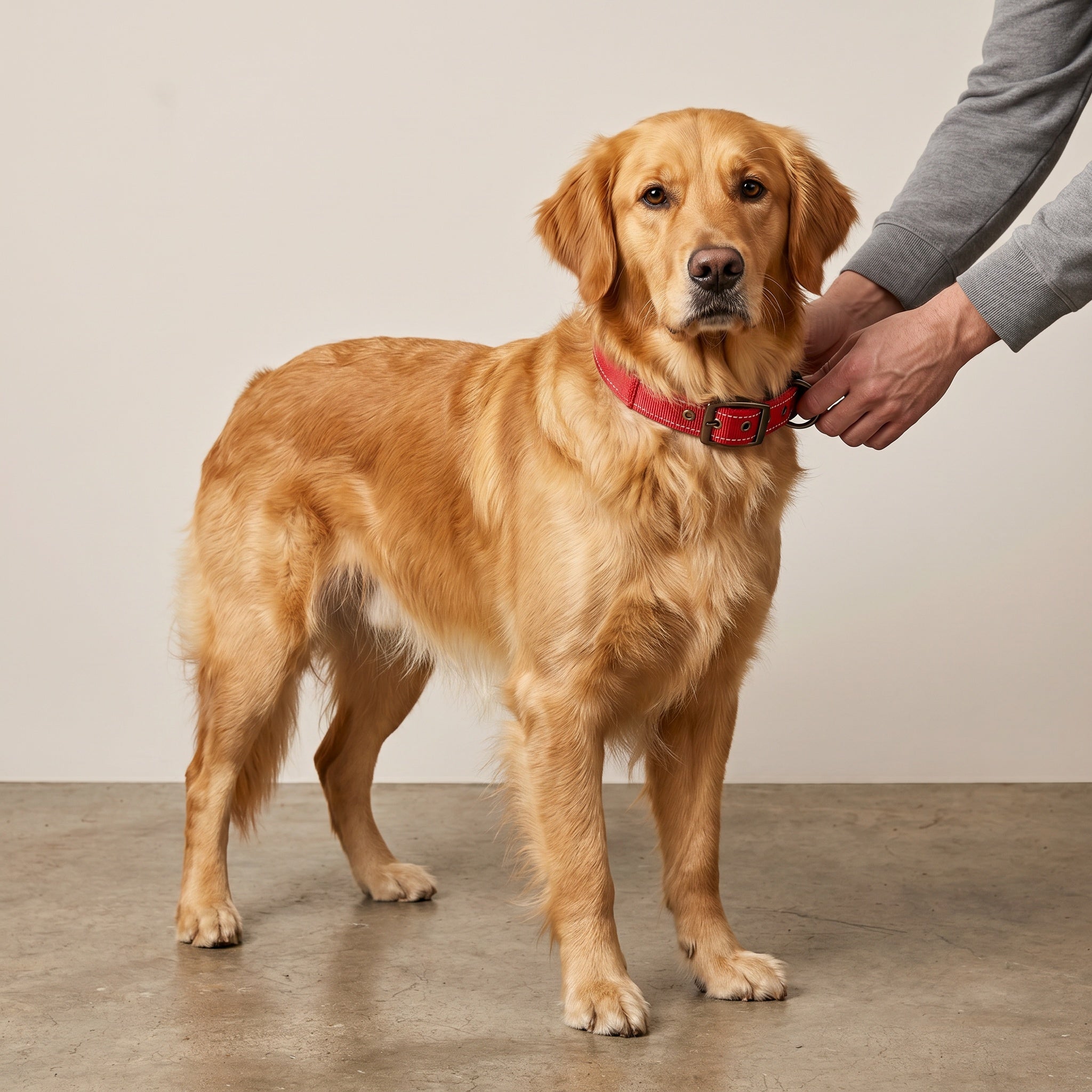 Collier rembourré pour chien